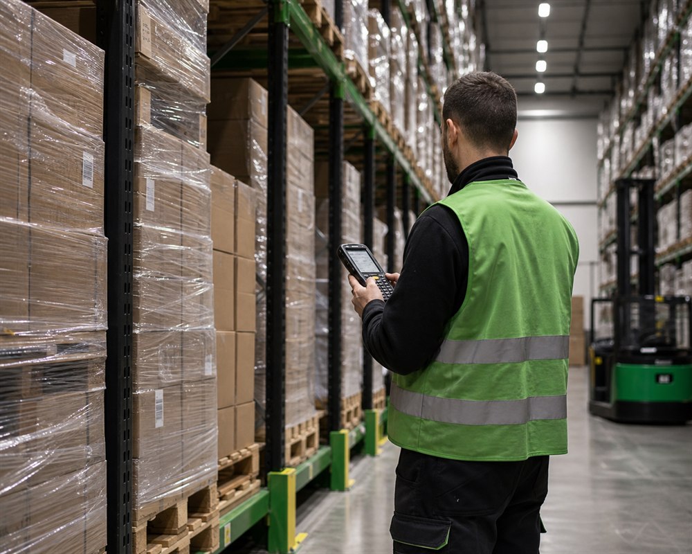Opérateur logistique en entrepôt